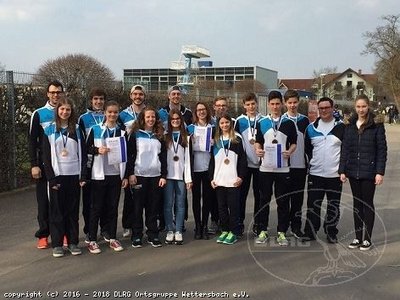 Die Wettersbacher Mannschaft 2016